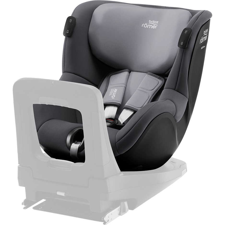 ブリタックス デュアルフィックス アイサイズV22 Britax Romer DUALFIX i-SIZE V22 4年保証 回転式 チャイルドシート isofix 新生児 4歳 - 3